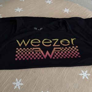 Torrid Black Weezer Graphic Tank Top